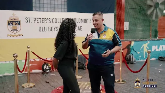 Interview at the Peterite Indoor Sports Carnival, U-Pro Al Quoz